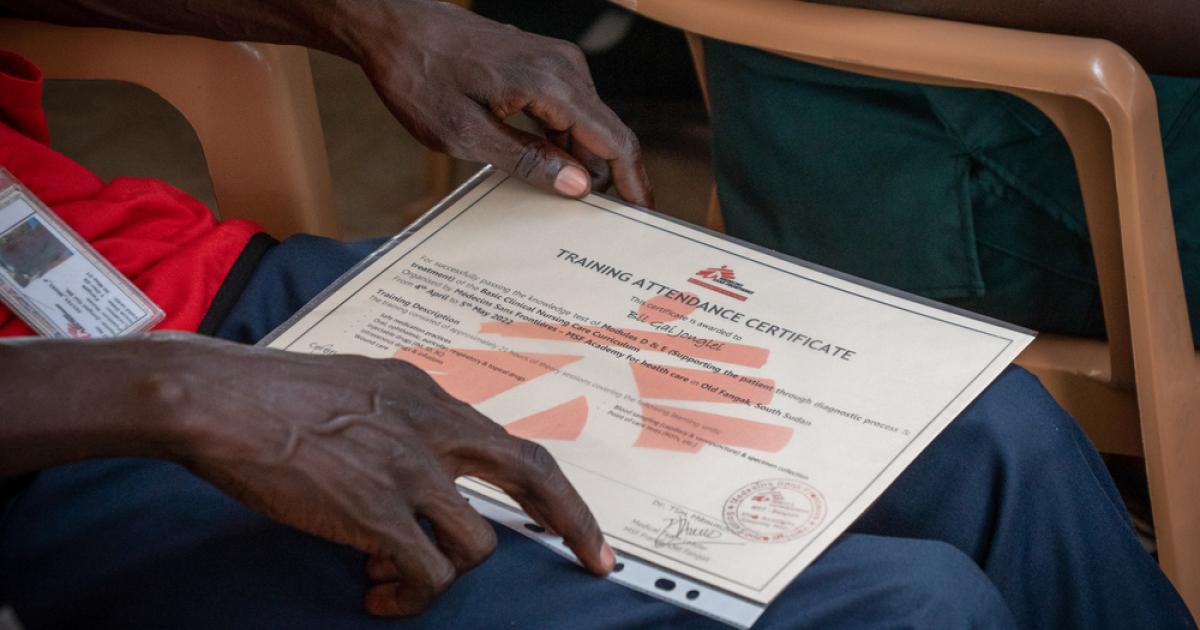 Evaluation of MSF Academy for Healthcare’s Basic Clinical Nursing Care