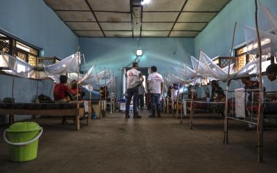 Measles emergency response in DRC