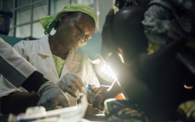 Emergency Room in Magaria Hospital in Niger