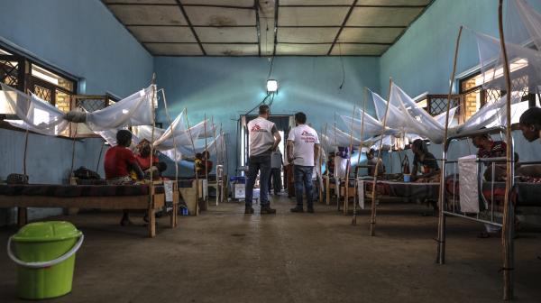 Measles emergency response in DRC